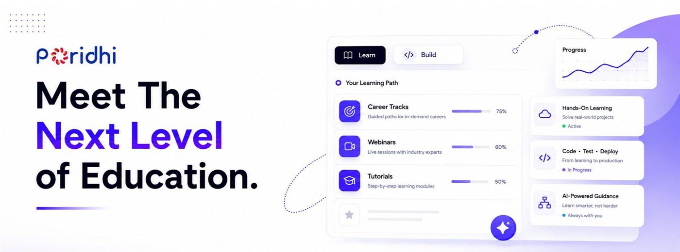 Poridhi launch banner: Meet the next level of education