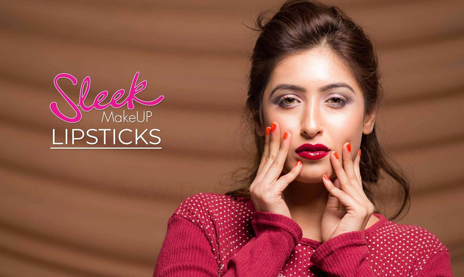Sleek lipstick campaign creative for TheMallBD